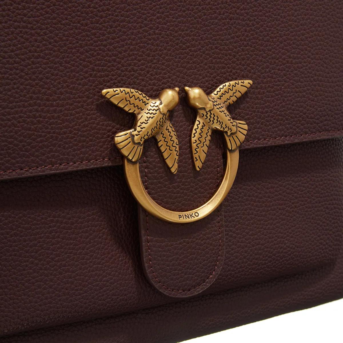 pinko Crossbody bags Love Soft Big in rood