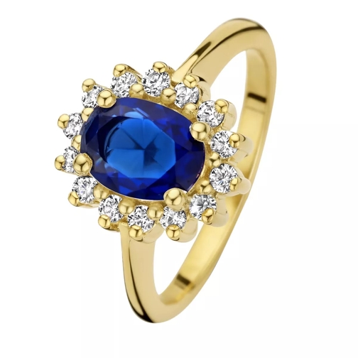 Parte Di Me Mia Colore Azure 925 sterling silver gold plated r Gold plated Bague cocktail