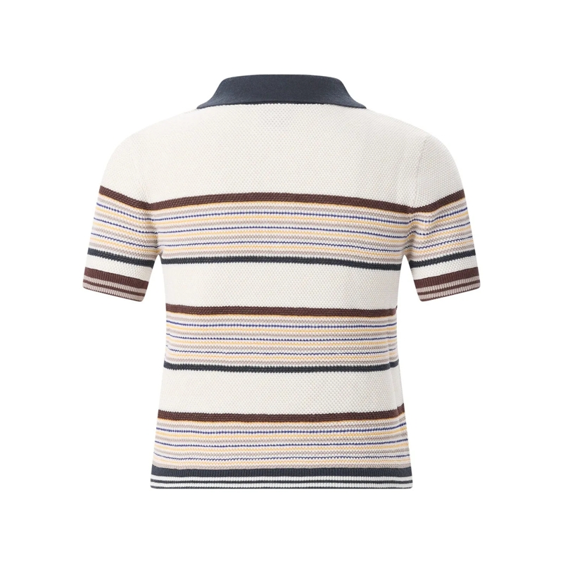Casablanca Poloshirt Poloshirt aus Baumwoll-Mix weiß(Image 2)