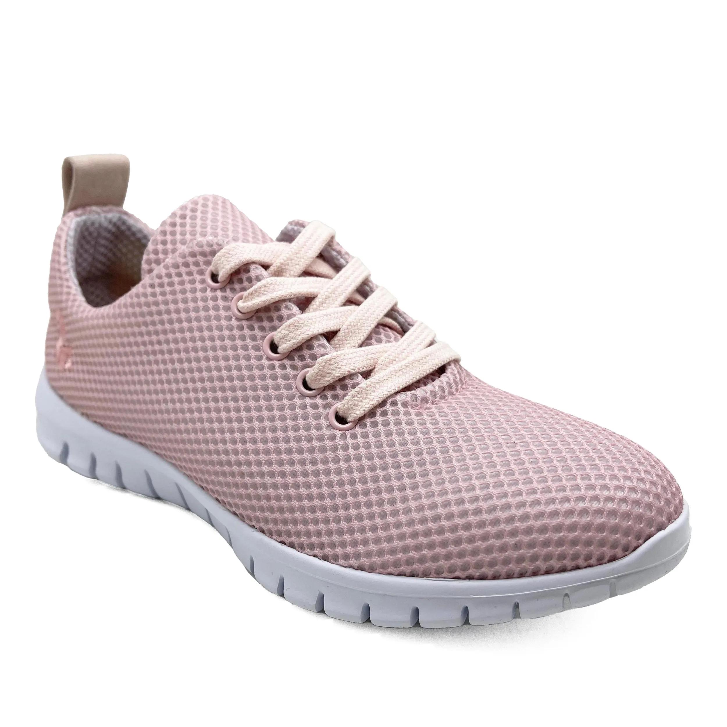 thies Sneakers - thies ® Eco Meshrunner rose  vegan aus recyceltem - Gr. 39 (EU) - in Gold - für Damen