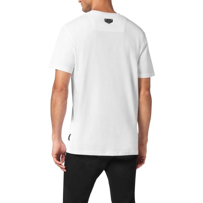 Philipp Plein T-Shirt T-Shirt Skull&Bones weiss(Image 2)