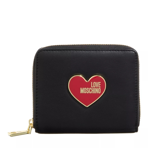 Love Moschino Slg Enameled Logo Fantasy Color Zip-Around Wallet
