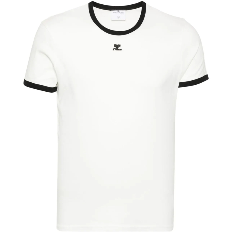 Courrèges T-Shirt T-Shirts And Polos White weiß