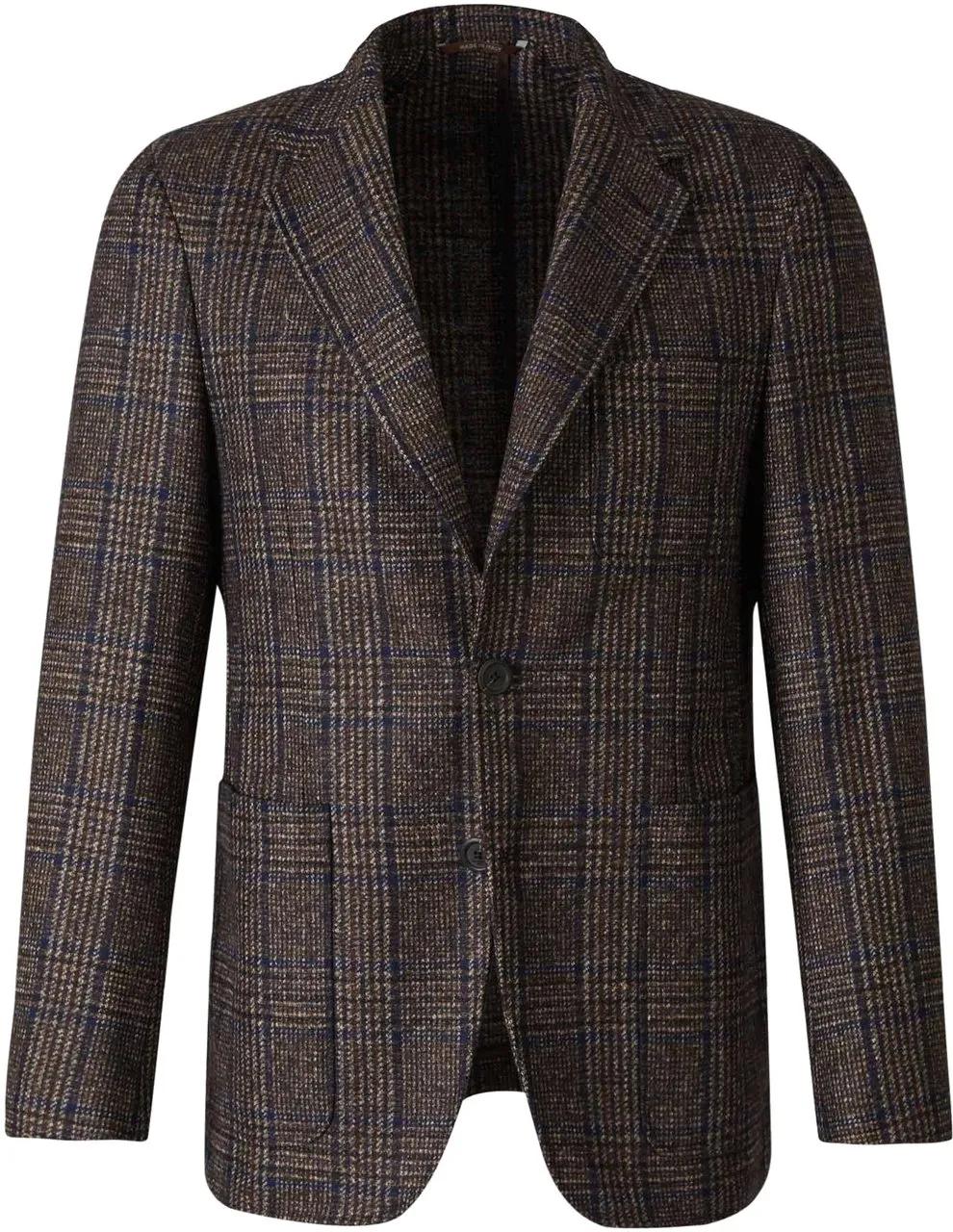 Thumbnail - Canali - Kei Wool Blazer - Größe 58 - braun