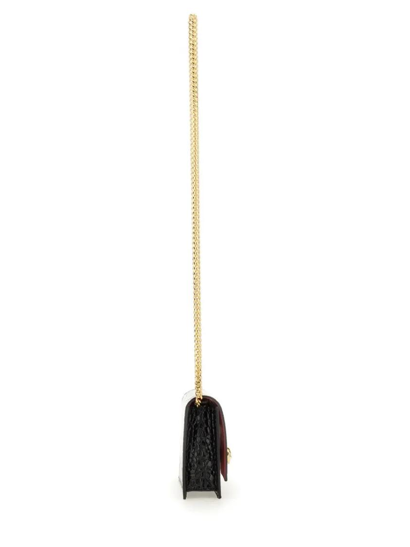 alexander mcqueen Hobo bags "Skull" Mini Bag in zwart