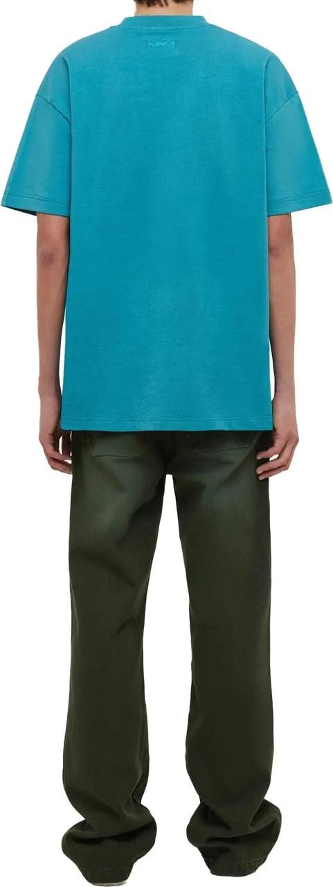 Thumbnail - Flâneur - Tonal Logo T-Shirt  Green Pale - Größe M - green