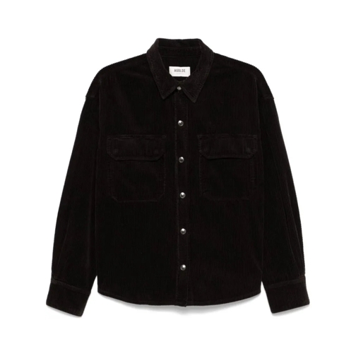 Agolde Hemden Gwen Slice Shirt Black