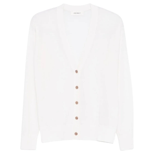 Lisa Yang Strickjacke White Cashmere Cia Cardigan White