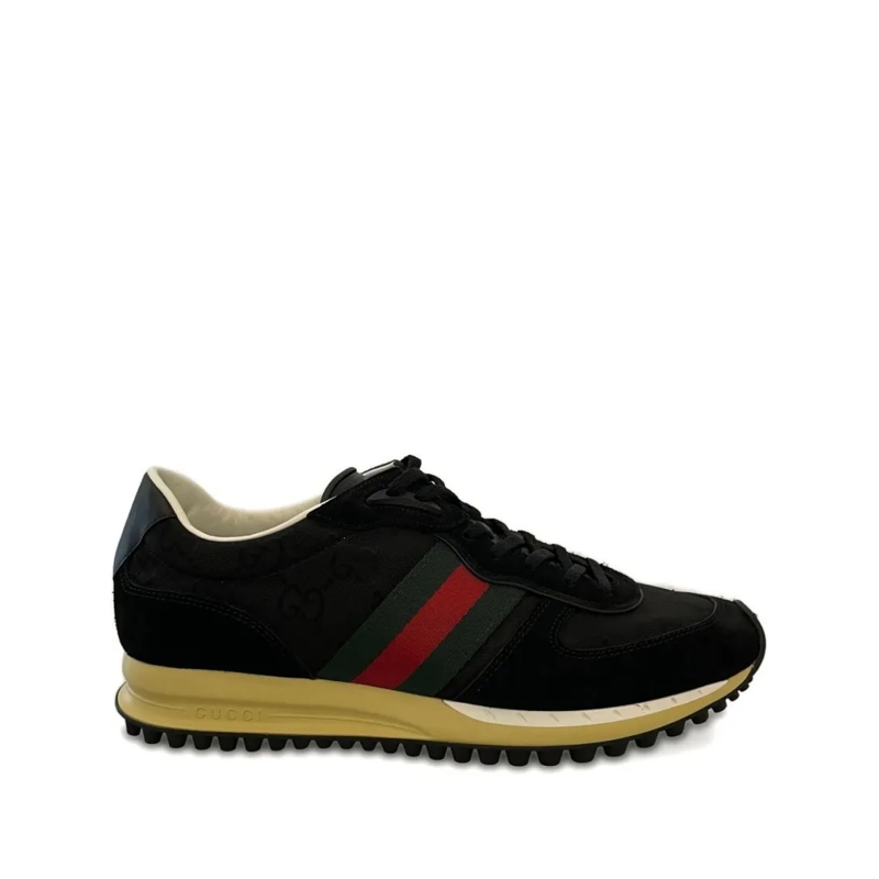Gucci Low-Top-Sneaker Re-Motion Sneaker With Embossed Patterns Black