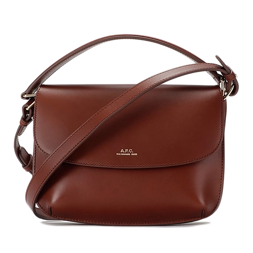 A.P.C. Schultertasche Sarah Shoulder Mini Bag Brown