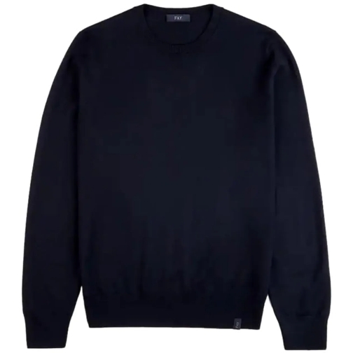 Fay  Sweaters Blue blau