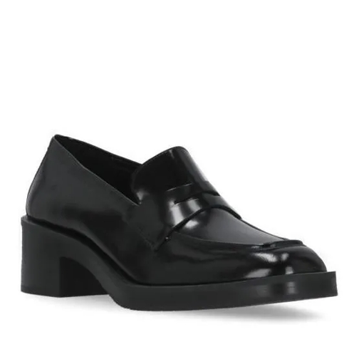 Stuart Weitzman Kaia Loafers Black Mocassino