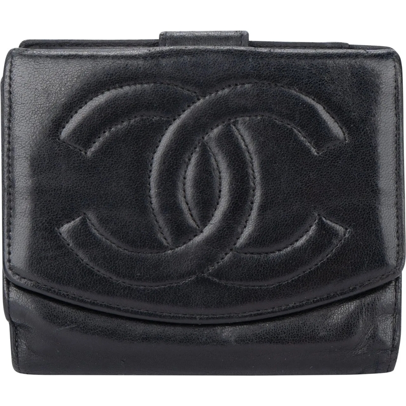 Chanel Geldbörse Chanel Lambskin CC Wallet mehrfarbig