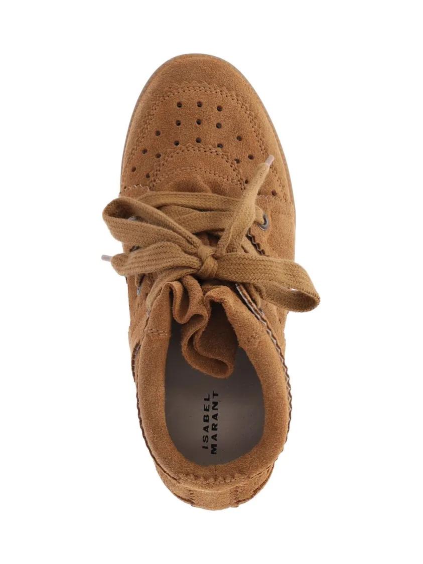 Thumbnail - Isabel Marant Low-Top Sneaker - "Bobbie" Wedge Sneakers Brown - Gr. 36 (EU) - in Braun - für Damen