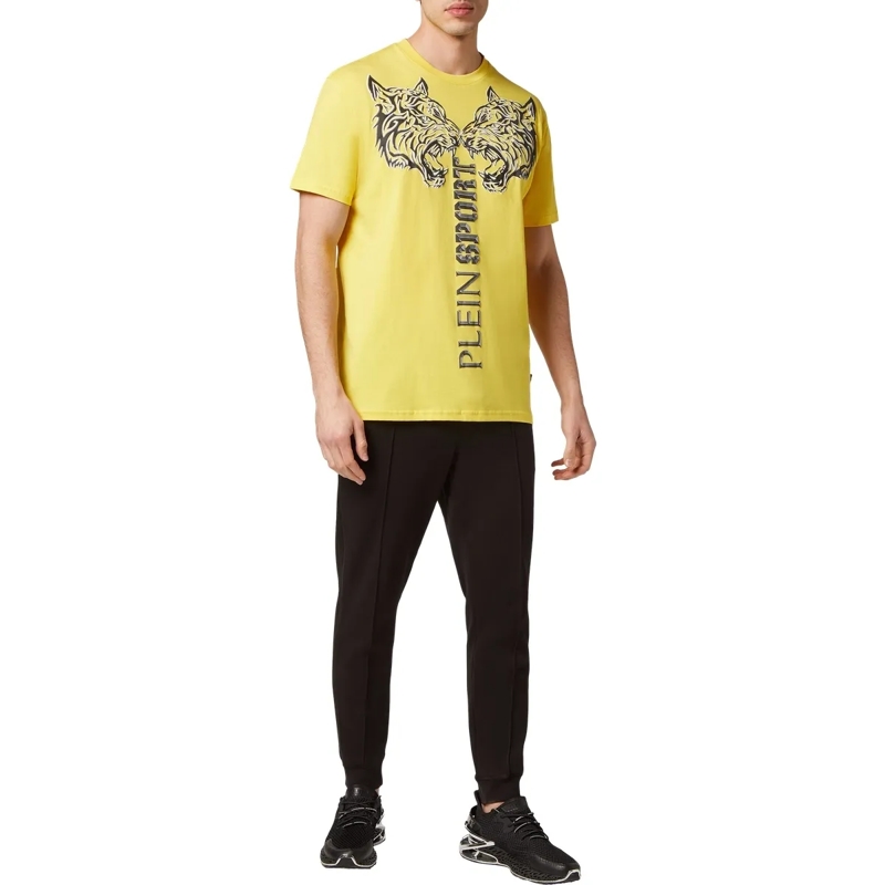 Plein Sport T-Shirt T-Shirt Tiger gelb(Image 4)