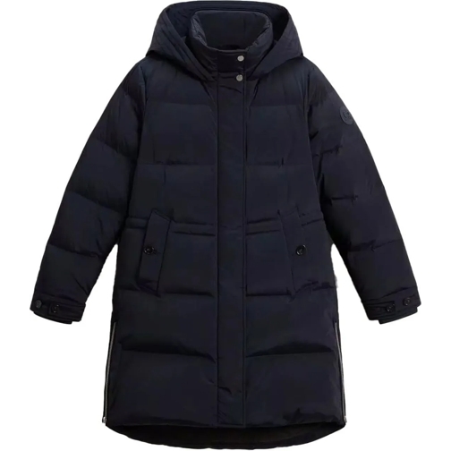 Woolrich Vestes en duvet Alsea Puffer Parka Melton Blue blau