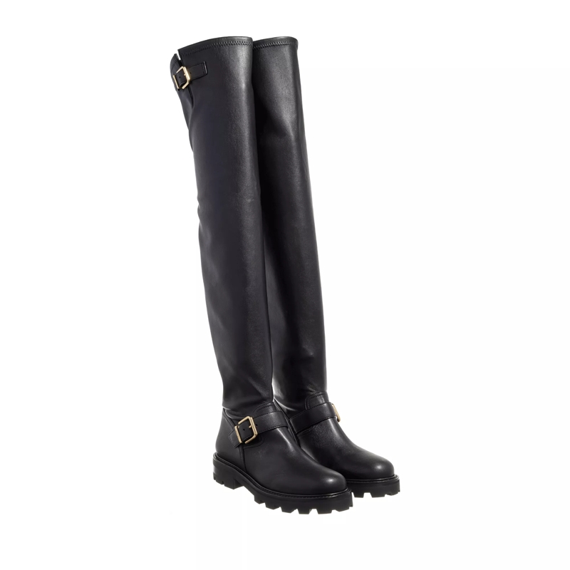 Jimmy Choo Overknee-Boots Biker II Over Knee Boots Black