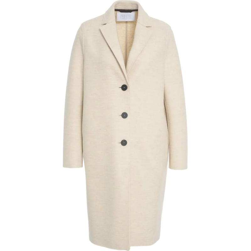 Harris Wharf Übergangsjacke Virgin wool coat beige
