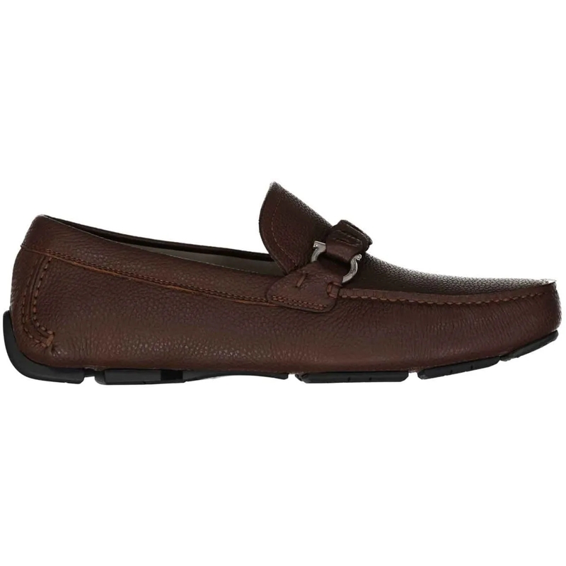 Salvatore Ferragamo T-shirt Salvatore Ferragamo STUART Leather Loafers braun