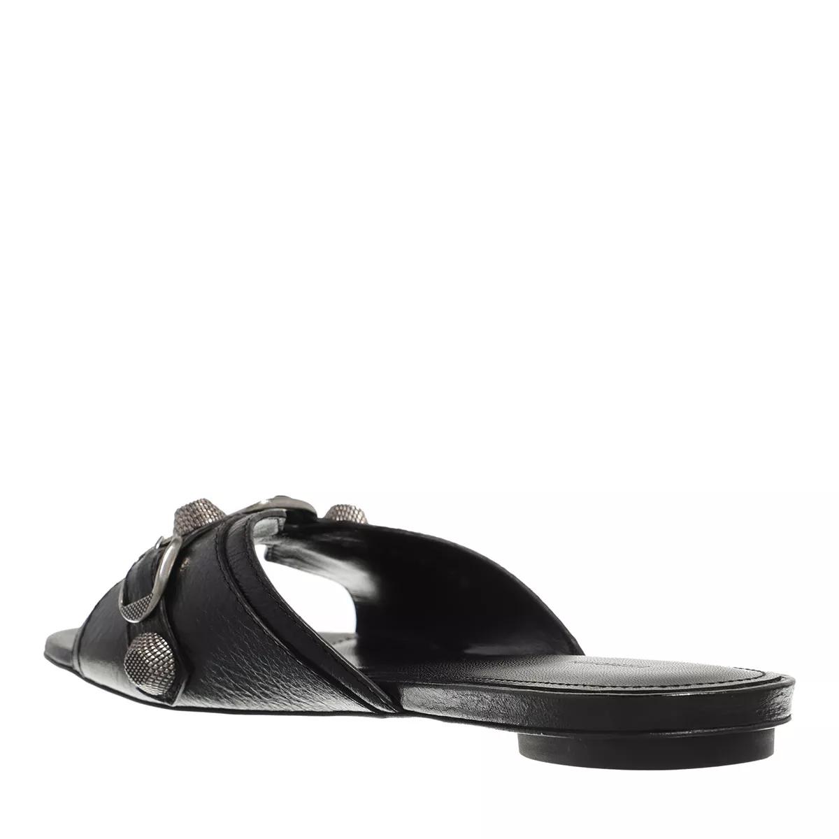 Patent leather 2025 slide sandal balenciaga