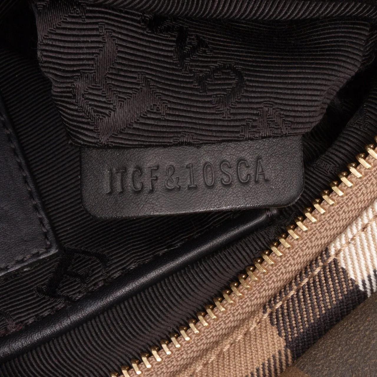 Thumbnail - Burberry Hobo Bags - House Check Canvas and Suede Camouflage Fringe Clu - Gr. unisize - in Braun - für Damen