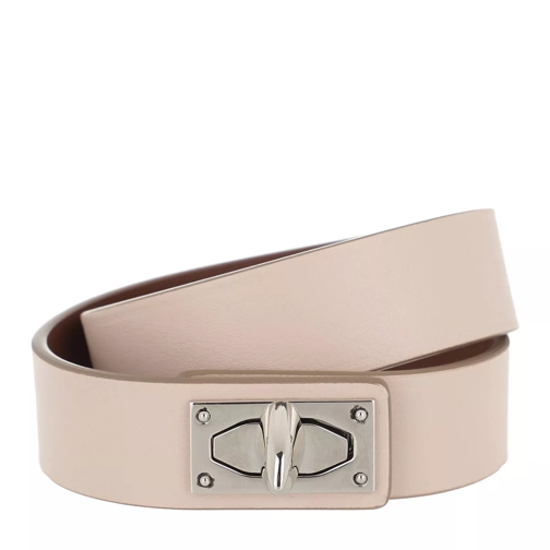 Givenchy Row Shark Bracelet Leather Nude Pink Armband