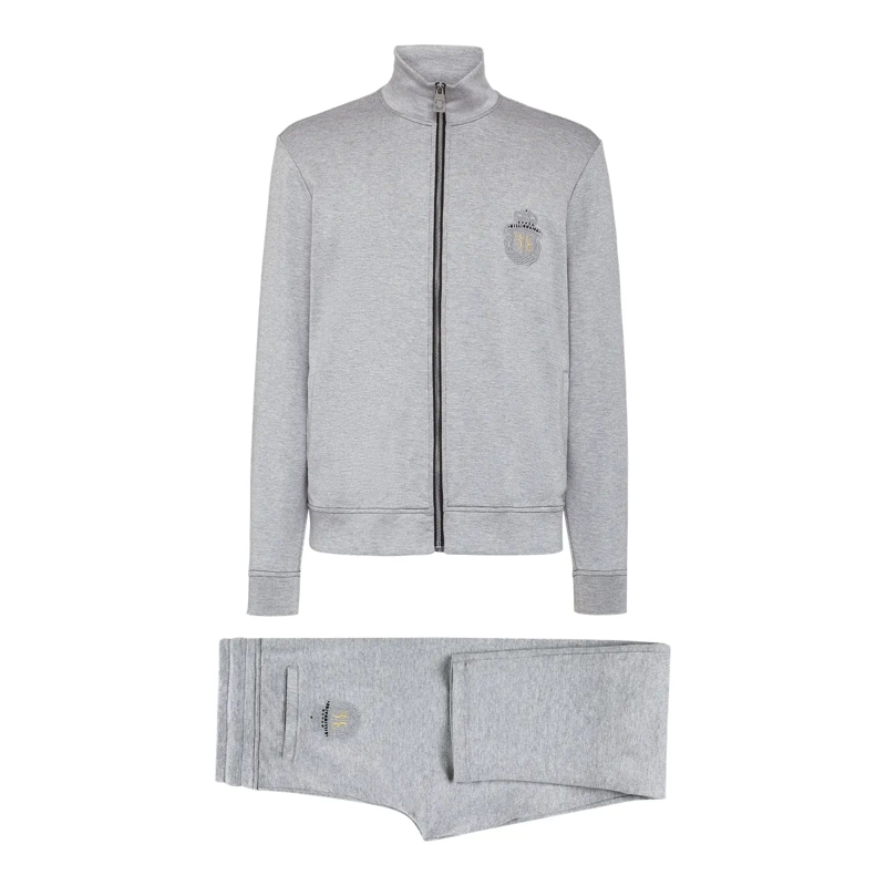 BILLIONAIRE Jogginghose Jogginganzug grau