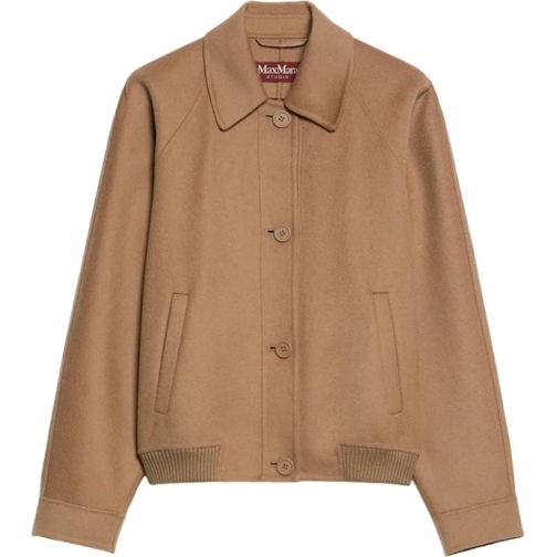 Max Mara Sommerjacken Max Mara Studio Coats Brown schwarz