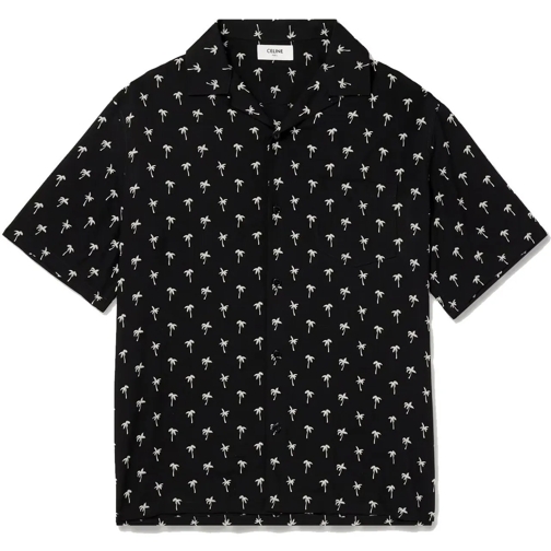 Celine Legere Oberteile C\u00E9line Hawaiian Shirt schwarz
