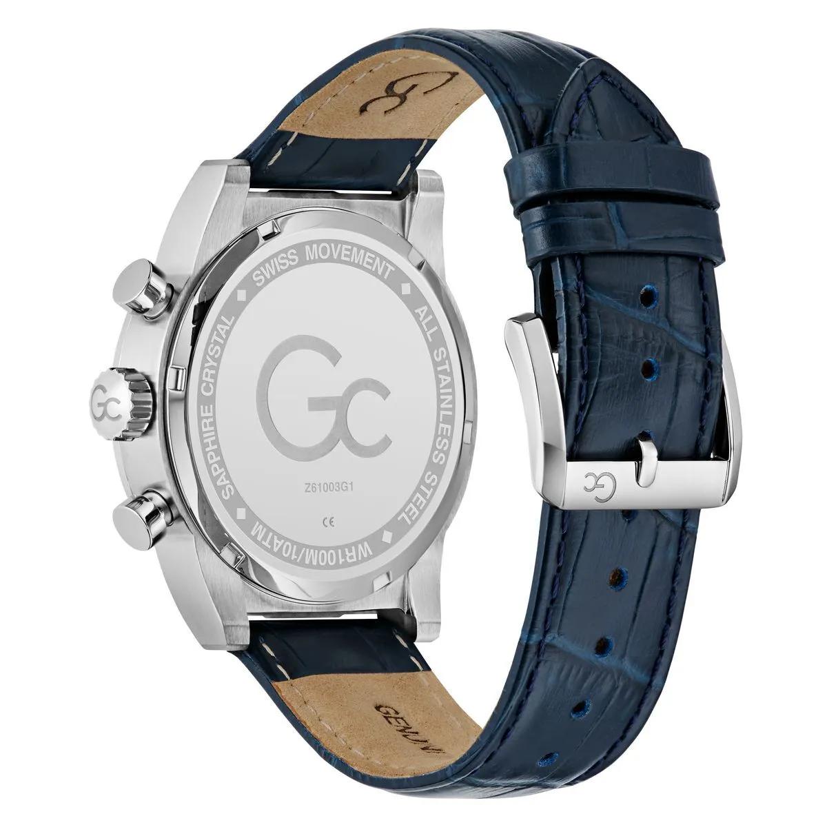 Thumbnail - GC Uhren - Quarz-Analoguhr Gc Gallant - Gr. unisize - in Blau - für Damen