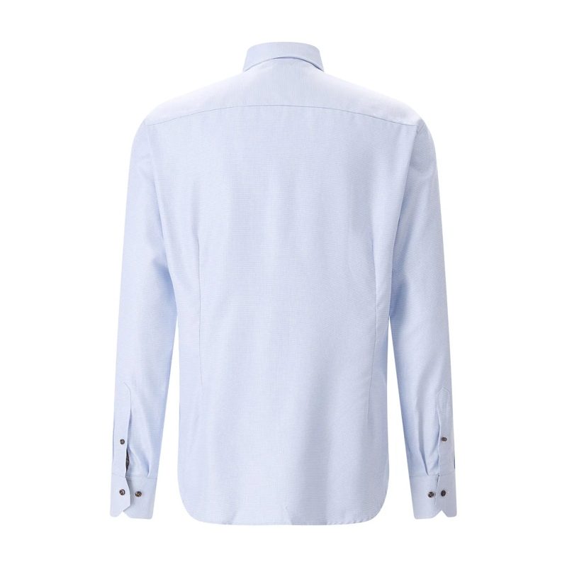 STENSTRÖMS Chemise Slim-Fit Hemd aus Baumwolle blau(Image 2)