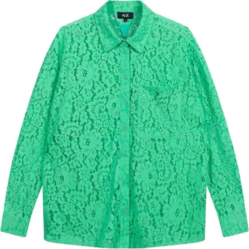 ALIX Bluse Alix The Label Lace Blouses Groen 2403943592 grün