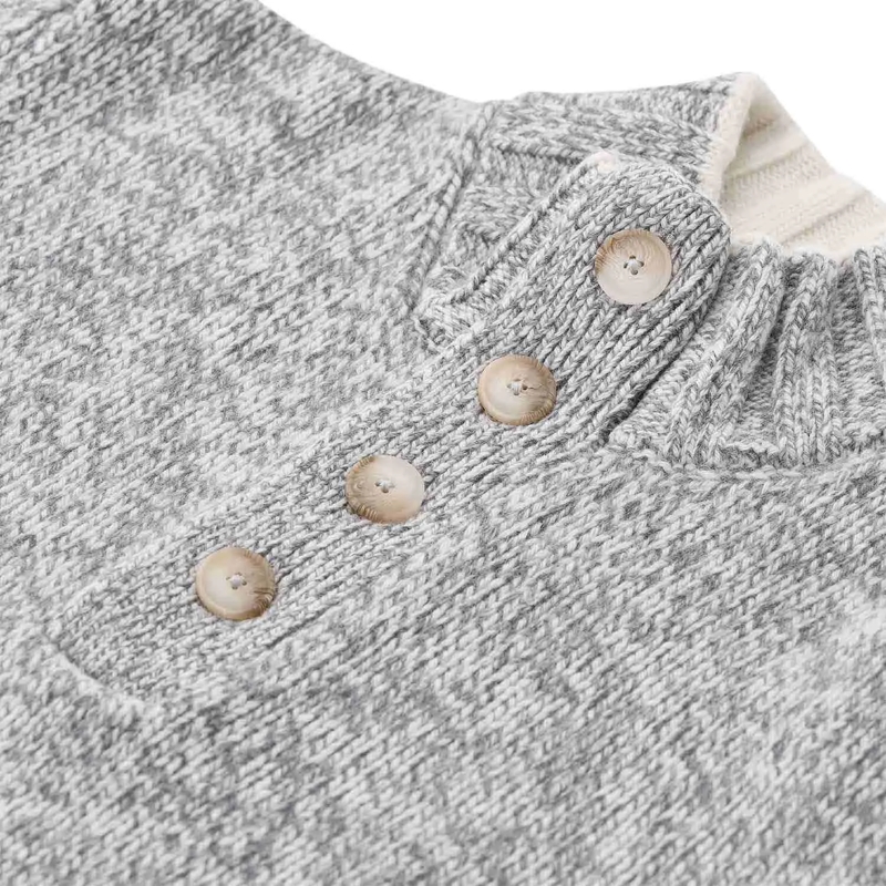 Gran Sasso Pullover Pullover aus Schurwolle grau(Image 3)