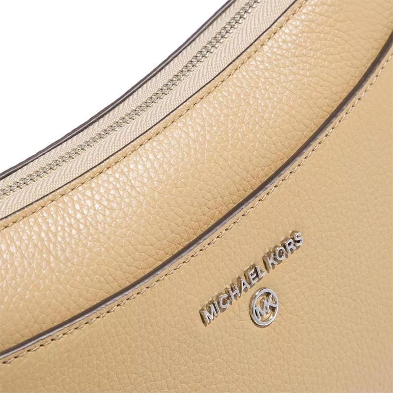 MICHAEL Michael Kors Pochette Jet Set Charm Medium Top-Zip Pochette Crossbody Camel(Image 4)