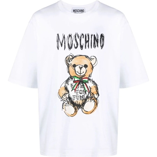 Moschino  T-shirts and Polos White weiß