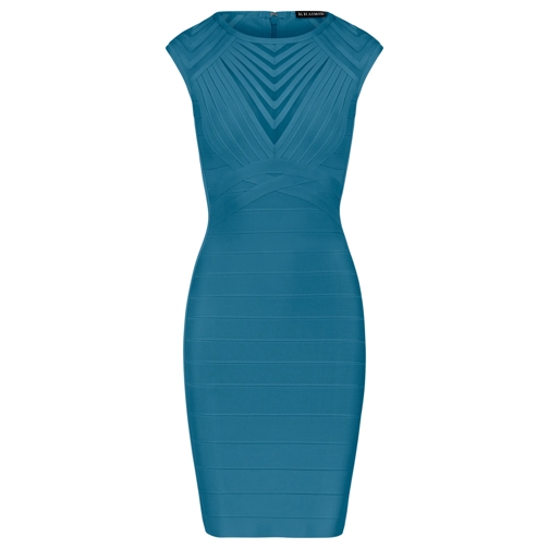 Kraimod Mini-Kleider Bandage Kleid blau