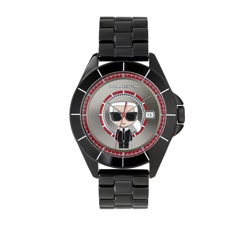 Karl Lagerfeld Unisex Ikonik Karl Watch Black Orologio multifunzionale