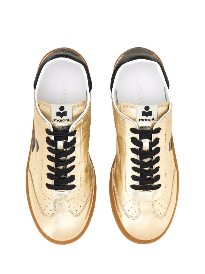 Thumbnail - Isabel Marant Low-Top Sneaker - "Kaycee" Sneakers - Gr. 36 (EU) - in Gold - für Damen