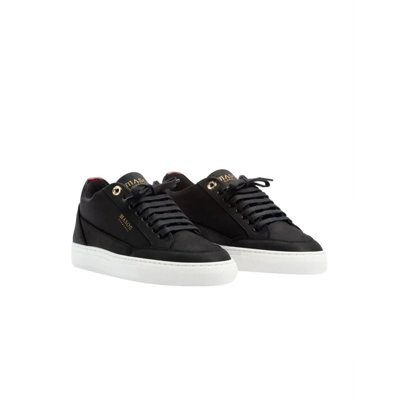 Mason Garments Low-Top-Sneaker Mason Garments Tia Sneakers Zwart-wit Ess-1 schwarz(Image 2)