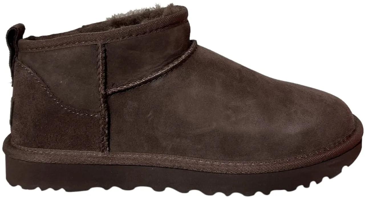 Thumbnail - UGG Stiefel - Classic Ultra Mini Burnt Cedar Boot - Gr. US_6 - in Braun - für Damen