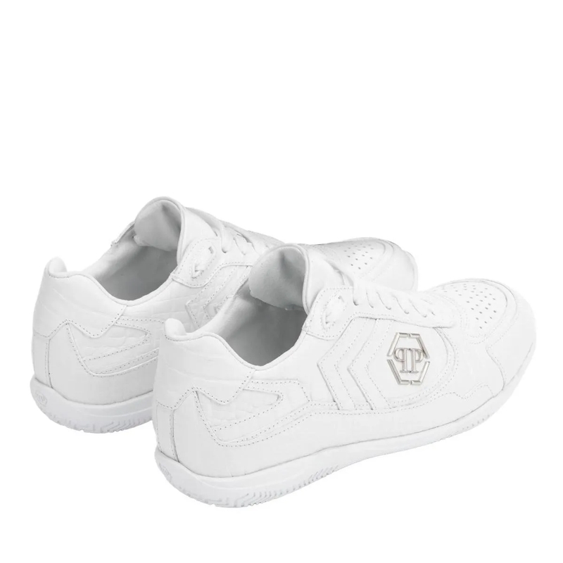 Philipp Plein Low-Top-Sneaker Elegante Einzigartigkeit für Ihre Freizeit mit die weiss(Image 3)