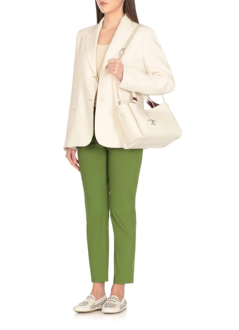 TOD'S Hobo bags White Leather Shoulder Bag in wit