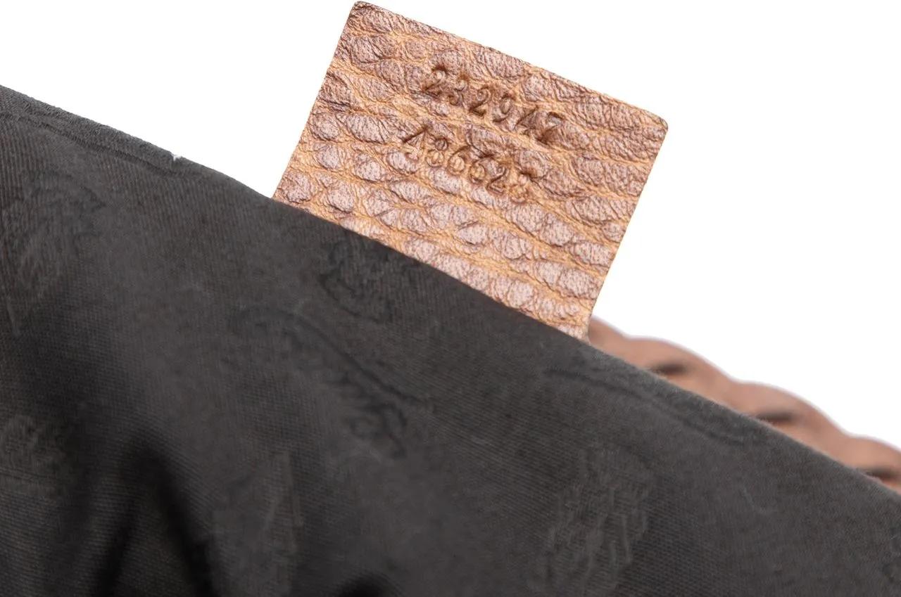 Thumbnail - Gucci Shopper - Guccissima Trimmed Leather Bamboo Libeccio Tote - Gr. unisize - in Braun - für Damen