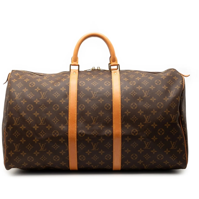 Louis Vuitton Weekender Monogram Keepall 55 braun