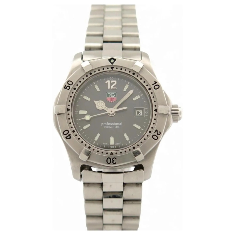 TAG Heuer Automatikuhr TAG HEUER PROFESSIONAL 200M WK1315 24MM QUARZ STAH silber