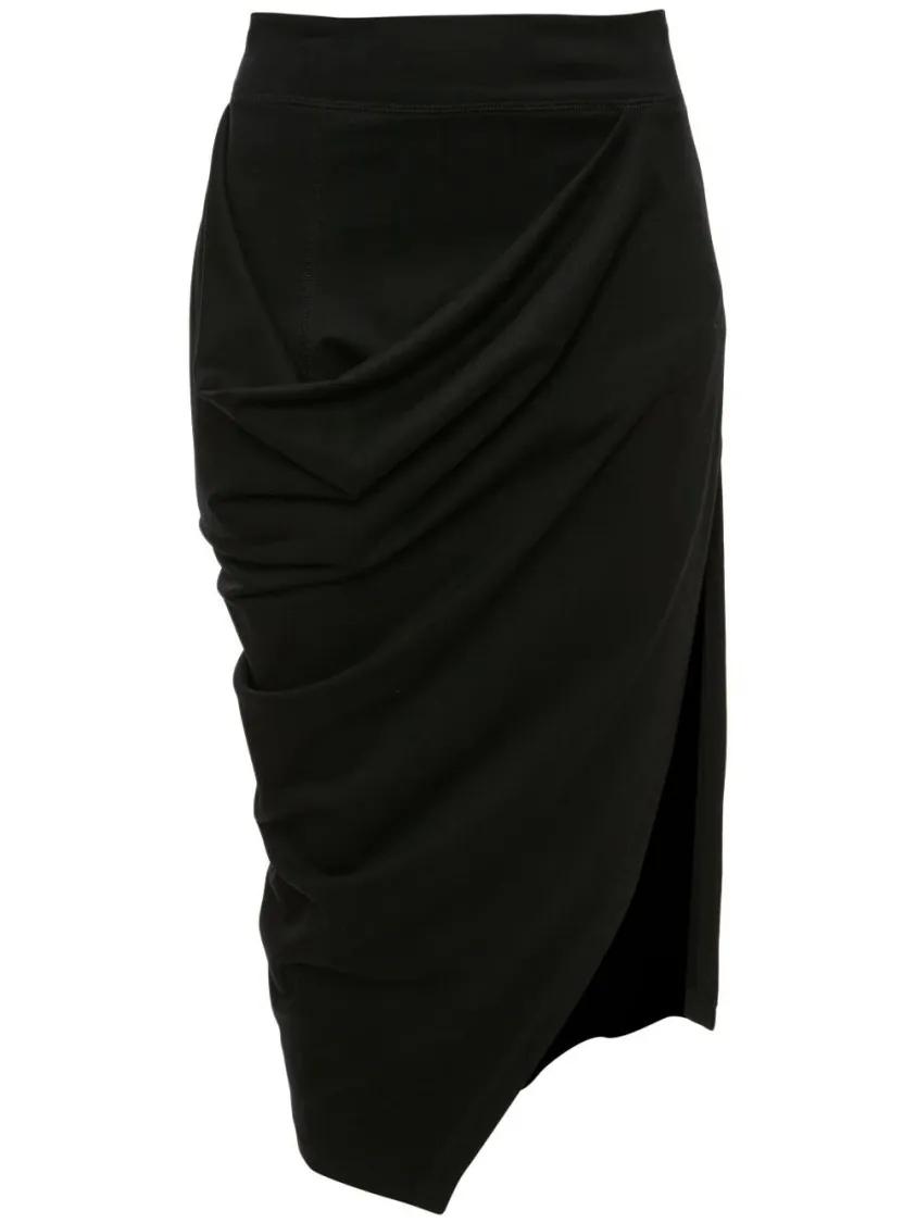 Thumbnail - J.W.Anderson - Asymmetric Draped Skirt - Größe 10 - schwarz