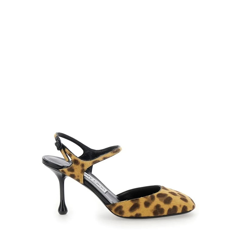 Jimmy Choo Pumps Brown/Leopard Print Pixie 80 Pumps Brown