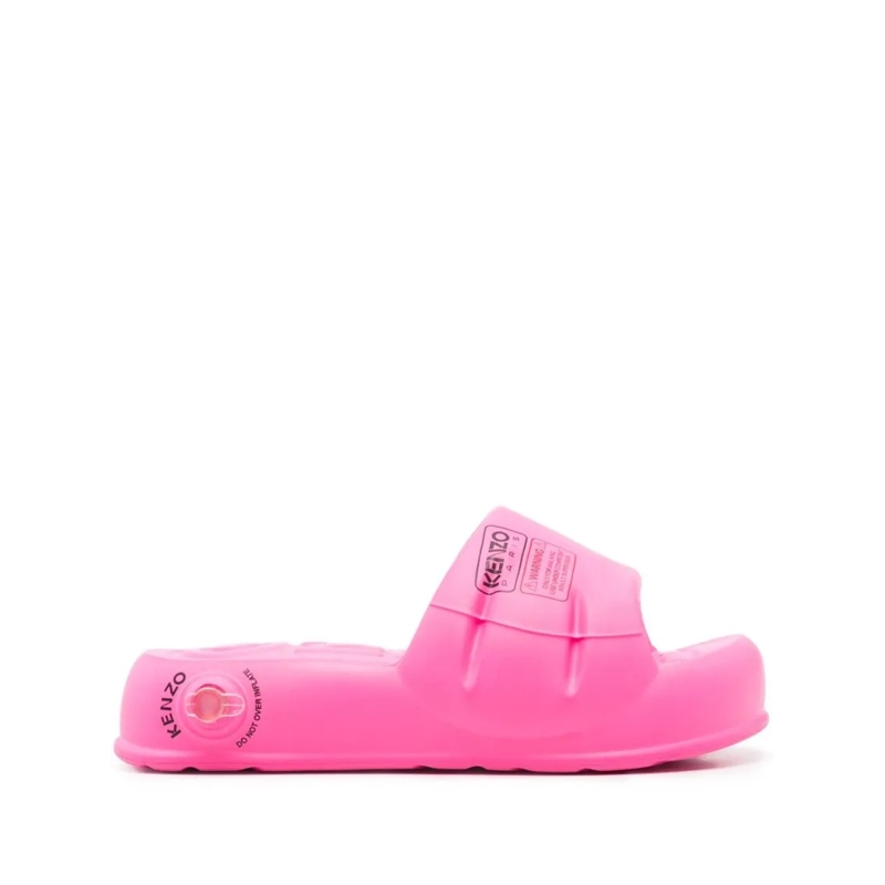 Kenzo Sandales Fluorescent Pink Sandals Pink