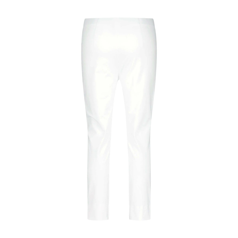 Seductive Freizeithose Figurbetonte Hose Capri Weiß(Image 4)