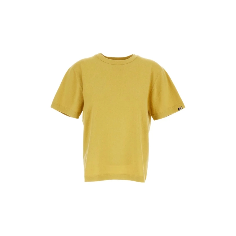 Extreme Cashmere T-shirt Cotton Cashmere Top Neutrals